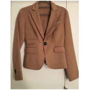 Dsquared2 Tan camel beige tailored blazer jacket